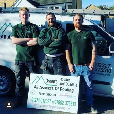 We are a family run business with no job too big or small. 🏘
Free quotations!
greensroofingandbuilding@gmail.com
Tel: 07802375510/ 01274012327