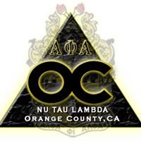 ΑΦΑ - Nu Tau Lambda - Orange County, CA | ΝΤΛ | Chartered April 25, 1981 | The Black & Gold Curtain... Home of the Wedge 🤙🏾❄️