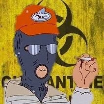conspiracy expert, exterminator, crypto supporter, resistance fighter. fresh out the matrix. smells adequate.