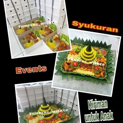 Utk Acara Ultah | Launching Product | Grand Opening Usaha | WeddingAnniversary | Event | Etc |
Insta : tumpeng_wisata |