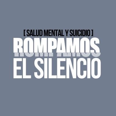 Hablar sobre el suicidio es una forma de pedir ayuda