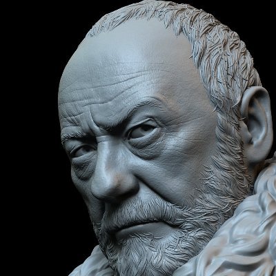 Portrait Artist. 
Sculpting Busts for 3d-Printing.
https://t.co/P7pG4lmgHb