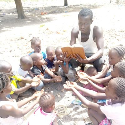my real name is Buba from the Gambia living together with my siblings as the head of the family