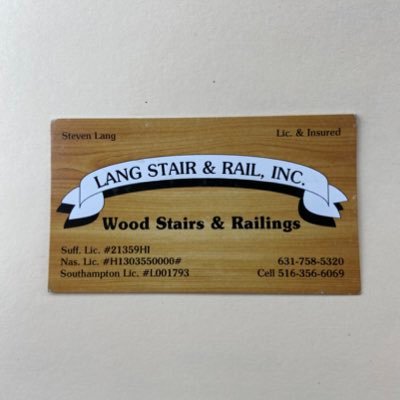 Lang Stair & Rail Inc.