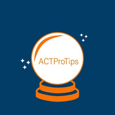 From @myprepacademy the home of #ACTProTips. A curated collection of the best #ACTProTips. DM us if you would like to contribute a #ACTTest taking tip.