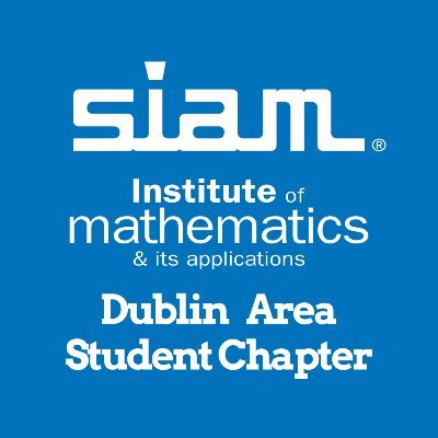 Our aim is to bring together applied mathematics students from Dublin area universities to foster scientific exchange and collaboration.
@TheSIAMNews @IMAmaths