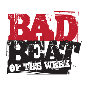 Mondays, 9 AM Pacific, http://t.co/wRjbfcXxMf or Sports Radio 1400 AM in Las Vegas, NV. Call in your Bad Beat - 702.221.7283.