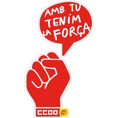 Twitter de l'Àmbit de Cultura de CCOO de Catalunya per la promoció d’activitats culturals i la transmissió de valors que ens són propis