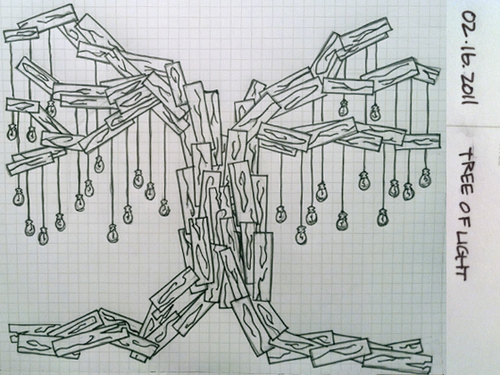 TreeOfLightProj's profile picture. Tree of Light is an interactive sculpture experience that invites people to explore their creativity through the beauty of light.