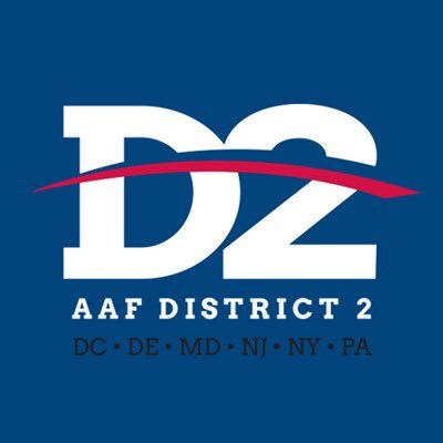 #AAFD2 is the 2nd district of the @aafnational, home to the @aafd2_addys and @aafd2_nsac, representing chapters in NY, PA, Washington, D.C., MD, DE and NJ