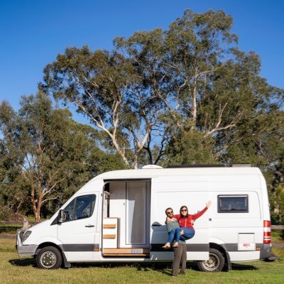 We are Alesha & Jarryd. We love living full time out of our van. We‘re all about #travel & #vanlife! We’re also over at @nomadasaurus