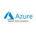 Azure Tweet-Sized Lessons 🧑‍💻 (@AzureCloudTips) Twitter profile photo