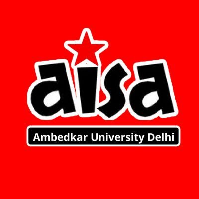 Official twitter handle of AISA - Ambedkar University Delhi. Education, Progress, Democracy!☭✊🏾🏳️‍🌈