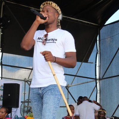 mcgwajo's profile picture. MC Gwajo official radio personality @zululandfm 4h00to6h00am sidla-ngoludala Best traditional talk show-voice artist also song writer (2019 SATMA award nominee