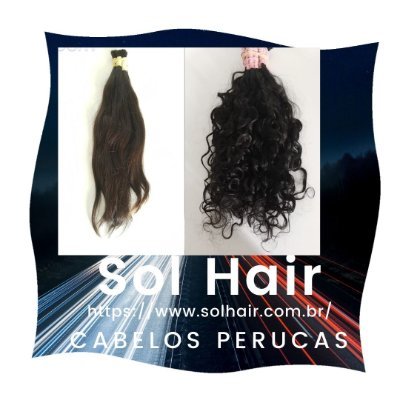::::: SOL HAIR :::::
Cabelos e Perucas Naturais e Orgânicos
https://t.co/iQ5DZMJ3J9
https://t.co/82dXKUwJgM
Tel: 11-94582-5359
