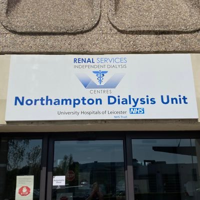 Northampton Dialysis Unit who look after 112 patients who require treatment 3 times a week