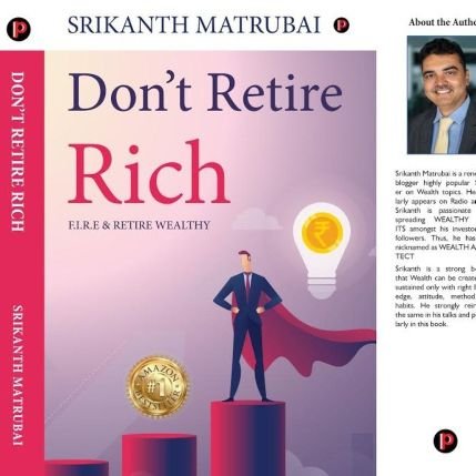 Author of Best selling books DON'T RETIRE RICH | & WOW-WEALTH OF WISDOM
Qualified Personnel Finance Professional https://t.co/gfpE1Lqpew
Telegram https://t.co/f2vHUvBtmF
