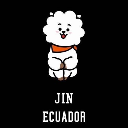 Jin's first fanclub and fanbase in Ecuador🌟 Parte de @btsguayaquil - @unionarmyecu🌟
#WORLWIDEHANDSOME 😎🌎
📧:seokjinecuador@gmail.com