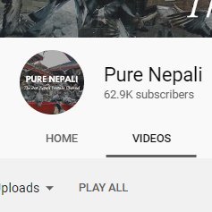 official twitter account of Pure Nepali Youtube channel. Visit our channel here https://t.co/hvZ2F6vROi