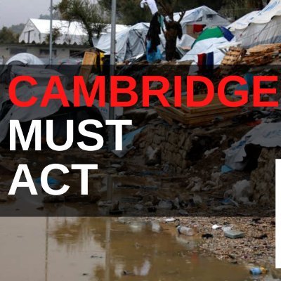 we are the Cambridge chapter of Europe Must Act, campaigning to show that Cambridge supports the urgent relocation of asylum-seekers from Aegean island camps.