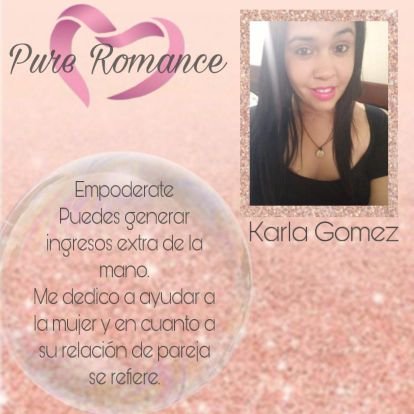 Consultora de Pure Romance💋
Se envia ha PR y EU🥰
Mayores de 18 años🆔️
WhatsApp📱787-513-0110