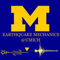 Huang Earthquake Mechanics Lab UMich (@quakemechumich) 's Twitter Profile Photo Huang Earthquake Mechanics Lab UMich (@quakemechumich) 's Twitter Profile Photo
