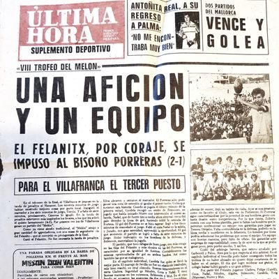 CFelanitx's profile picture. si no saps aquesta alineació  no tens ni puta idea del fútbol a Felanitx; Villar,Tramullas, Frau, Torres, Sansó, Serra, Seva, Vanrell, Colín, Ballester i Homar.