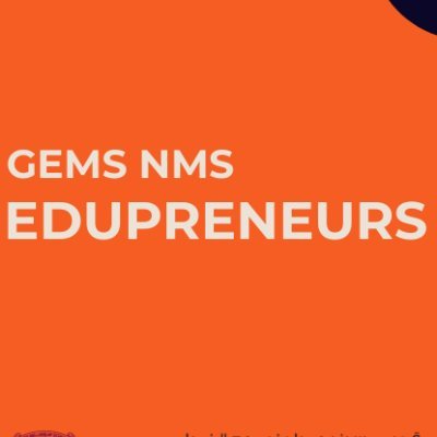 1stEdupreneurs's profile picture. Welcome to the official archive of GEMS NMS Edupreneurs under @sohanprs. The initiative is a hallmark of Grade 11 @gemsnms_alkhail. This is the 1st Archive.