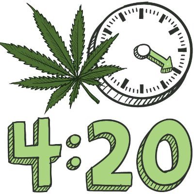 a friendly reminder of 4:20(am/pm) PDT