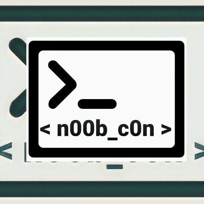 A Virtual conference for n00bs by n00bs |
July 25 2020 |
Please submit speaking proposals at:
n00b_con@protonmail.com