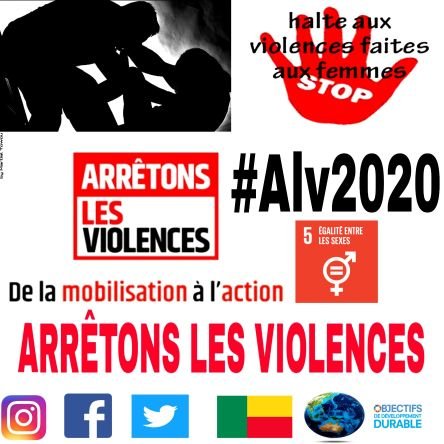 La lutte contre les violences faites aux femmes nous concernes tous.  Allons contre les violences faites aux femmes et œuvrons pour l'émancipation de la femmes