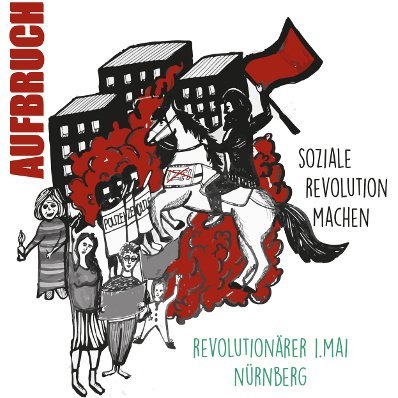 Am 1. Mai in Nürnberg auf der Straße seit 1992
Gegen Staat, Kapital und Patriarchat. 
Für die soziale Revolution.