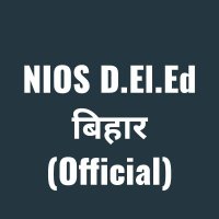 NIOS D.El.Ed बिहार🇮🇳(Official)🍥 (@nios_ed) 's Twitter Profile Photo NIOS D.El.Ed बिहार🇮🇳(Official)🍥 (@nios_ed) 's Twitter Profile Photo
