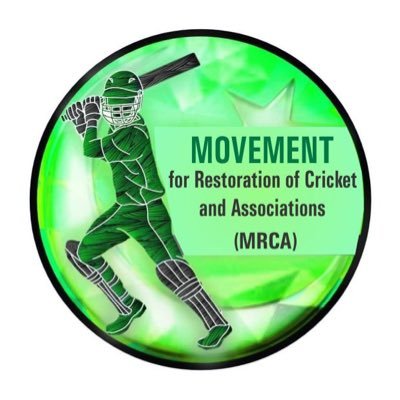 Movement for Restoration of Cricket and Associations - 𝕄ℝℂ𝔸’𝕤 𝕄𝕚𝕤𝕤𝕚𝕠𝕟, ℝ𝕖𝕤𝕥𝕠𝕣𝕒𝕥𝕚𝕠𝕟 𝕆𝕗 ℂ𝕣𝕚𝕔𝕜𝕖𝕥 🏏in #Pakistan