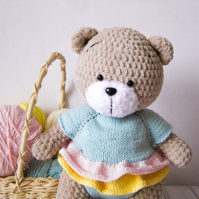 AmigurumiMari's profile picture. I knit cozy plush friends for kids ❤️ #amigurumi