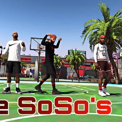 #Xbox Verified Gamers ; The SoSo's 🔥 @SoSoLexso @TheSoSoTrini @TheSoSoQ 🕊 #NBA2KParkLegends 😈 NO screens ALL greens 😈 We Do This 🎮