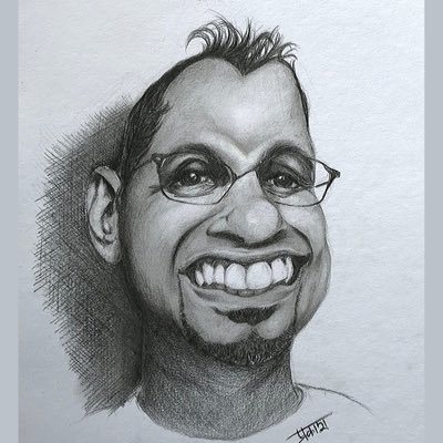 Caricatures by Mr. Pai aka Paicature is all about portraits and caricatures in black and white.
