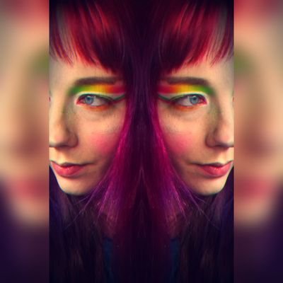 #selftaughtmua #selflove I am damned days. I am learning to use Art & Makeup as a form of self love and motivation for others to do the same. #loveyourself