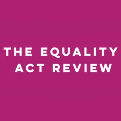 A small team campaigning to strengthen the Equality Act 2010. All views are our own and RTs do not equal endorsements. 
Founded by @DrSuriyah.