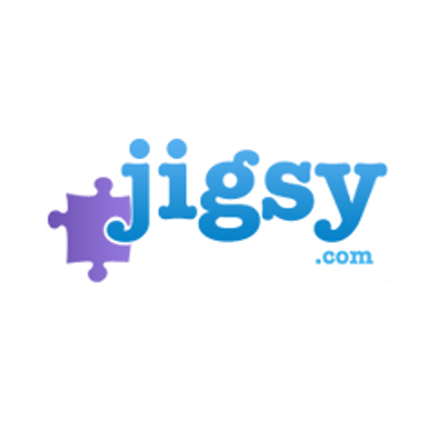 Hasil gambar untuk logo jigsy