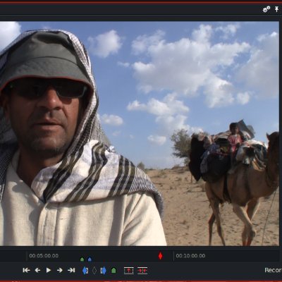 Making of a #documentary. Crossing the Thar desert on foot along with migrating Tharis. #Pakistan