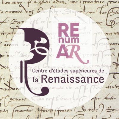 REssources NUmeriques pour l'édition des Archives de la Renaissance — projet de recherche du CESR (@CESR_Tours, Université de Tours, UMR 7323 du CNRS)