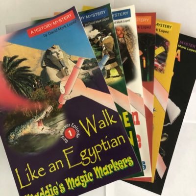 MaddiesMarkers's profile picture. Children’s history mystery book series | time travel | strong female characters | historical adventures