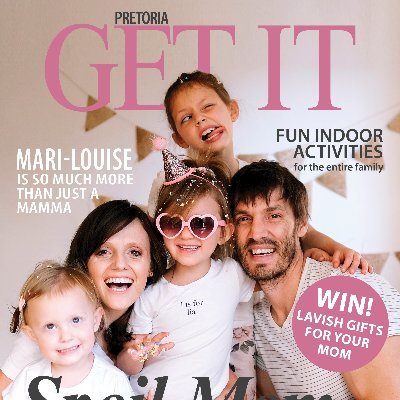 Pretoria's favourite free glossy magazine featuring local celebs, hot fashion trends, great beauty tips, delicious recipes and more!