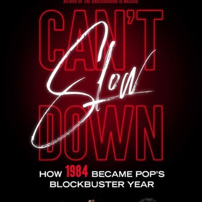 Can't Slow Down: How 1984 Became Pop's Blockbuster Year out now from Hachette Books. 

Newsletter on DJ sets: https://t.co/8IrY4XadoH

he/him