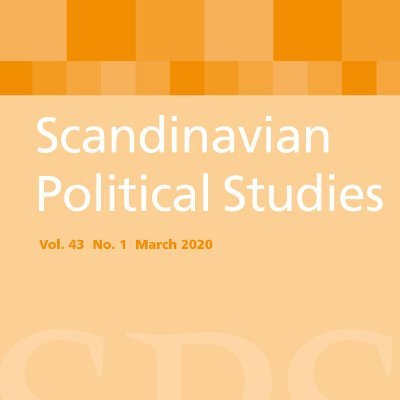 This is the twitter profile of the Scandinavian Political Studies.
