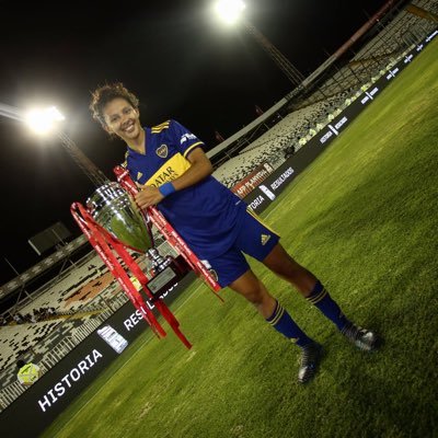 Jugadora del Club Atlético Boca Juniors #FútbolFemenino General Alvear- Mendoza.