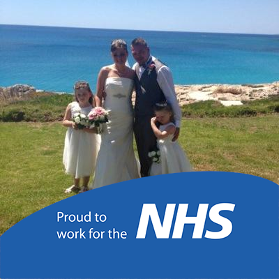 Love my hubby and 2 little girls loads. 👨‍👩‍👧‍👧 xx                                                            proud to work for our NHS ❤️ 🌈