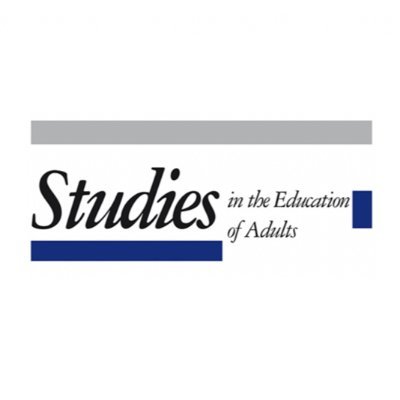 Studies in the Education of Adults is an international peer-reviewed journal.