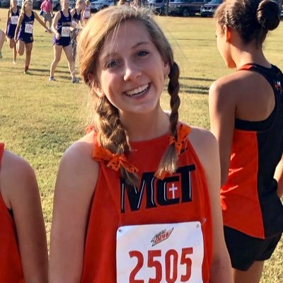 MaryFrances/ Mcgill Toolen Catholic XCTF/ class of 2022/4.0 GPA